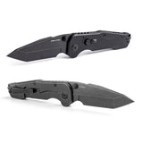 Evolution Ironclad | D2| Steel Frame & G10 | Blackwashed