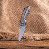 Delta 2600 | S35VN | Titanium & Inlay