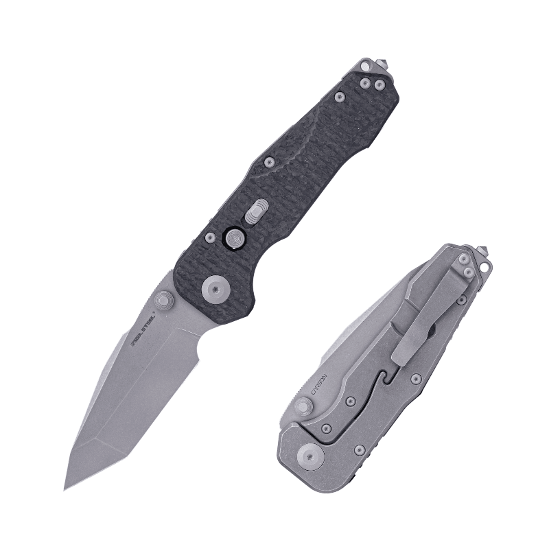 Evolution | S35VN | Titanium & Carbon Fiber