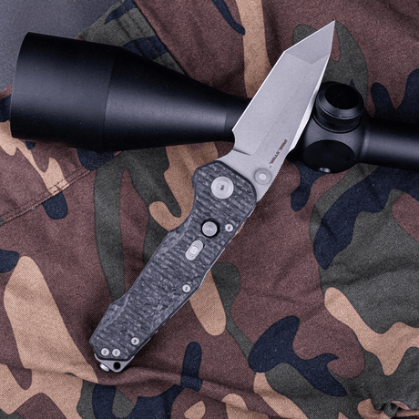 Evolution | S35VN | Titanium & Carbon Fiber