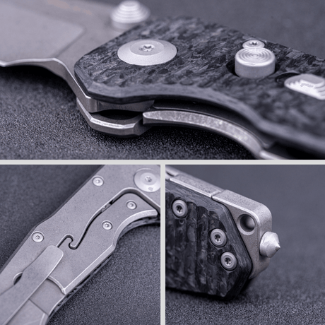 Evolution | S35VN | Titanium & Carbon Fiber