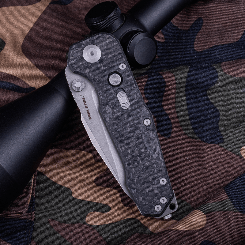 Evolution | S35VN | Titanium & Carbon Fiber