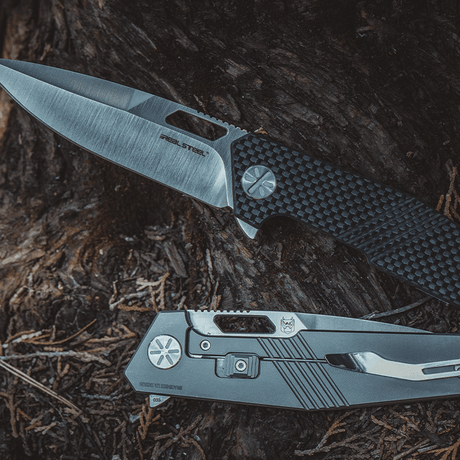 Havran | S35VN | Carbon Fiber & Titanium Frame