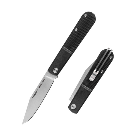 Real Barlow RB-1 Clip Point | Pocket Clip with Fork