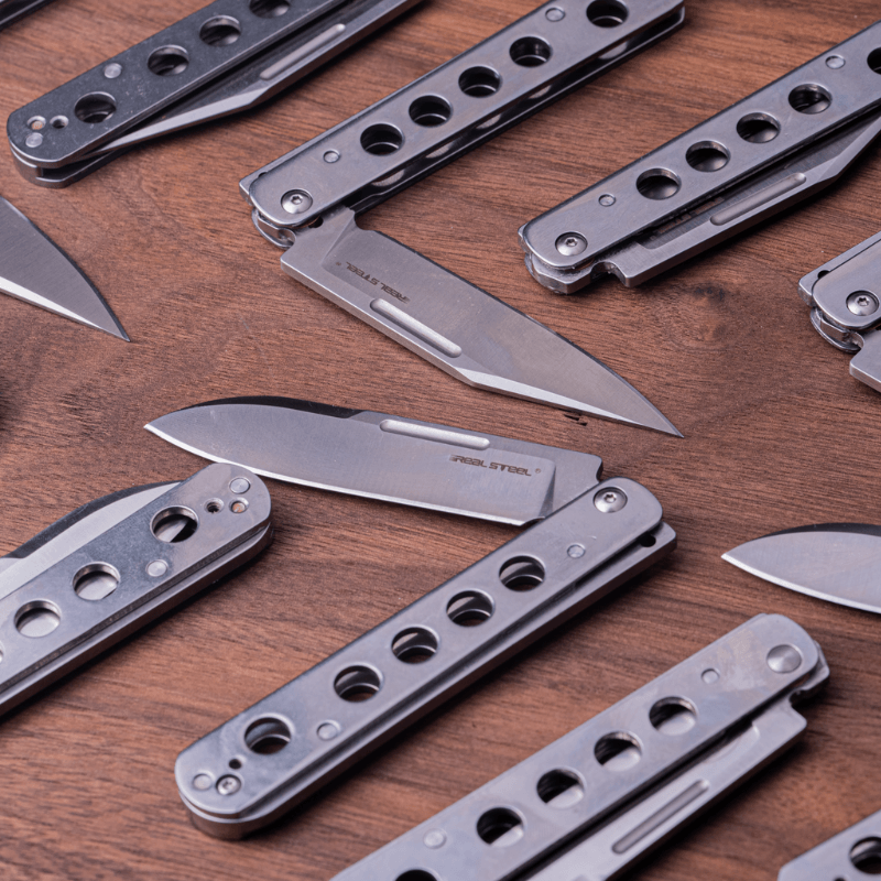 Real Barlow RB-5 Clip Point | Interchangeable Scales