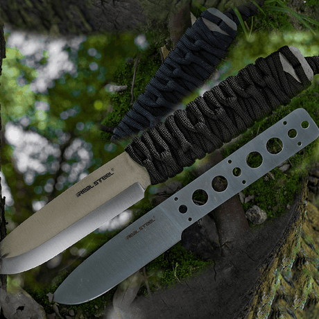 Real Steel Bushcraft Organic Blank- 3.62" Alleima 14C28N Blade, Designed by RSK Team 3728 49.00 Real Steel Knives www.realsteelknives.com