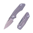 Real Steel Delta 2600 Frame Lock Folding Knife - 2.90" S35VN Satin Drop Point Blade, Titanium TC4 Handle 7101 119.00 Real Steel Knives www.realsteelknives.com