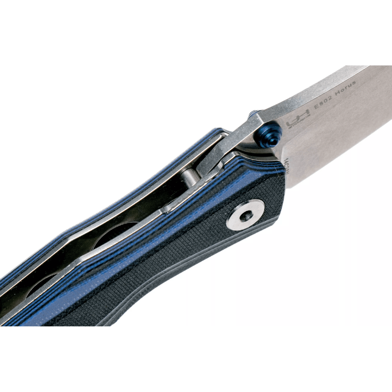 Real Steel E802 Horus G10 EDC Liner Lock Folding Pocket Knife -3.70" Alleima 14C28N Stonewashed Blade, G10 Handle 7432 49.00 Real Steel Knives www.realsteelknives.com