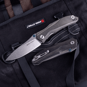 Real Steel E802 Horus Micarta EDC Liner Lock Pocket Folding Knife -3.70" Alleima 14C28N Blade and Micarta Handle 7435 49.00 Real Steel Knives www.realsteelknives.com