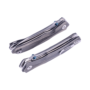 Real Steel E802 Horus Micarta EDC Liner Lock Pocket Folding Knife -3.70" Alleima 14C28N Blade and Micarta Handle 7435 49.00 Real Steel Knives www.realsteelknives.com
