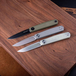 Real Steel Gslip Compact EDC Slip Joint Folding Knife-3.07" VG-10 Blade,G10 Handle 7869 49.00 Real Steel Knives www.realsteelknives.com