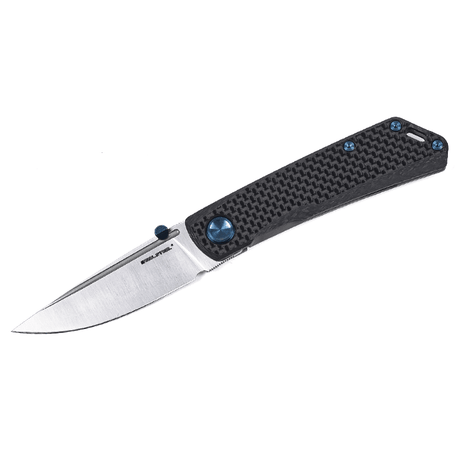 Real Steel Luna Boost Frame Lock Carbon Fiber EDC Frame Lock Folding Pocket Knife-2.76" Böhler N690 Blade and TC4/Carbon Fiber Handle 7076 115.00 Real Steel Knives www.realsteelknives.com