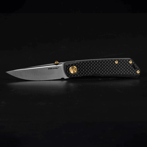 Real Steel Luna Boost Frame Lock Carbon Fiber EDC Frame Lock Folding Pocket Knife-2.76" Böhler N690 Blade and TC4/Carbon Fiber Handle 7076 115.00 Real Steel Knives www.realsteelknives.com