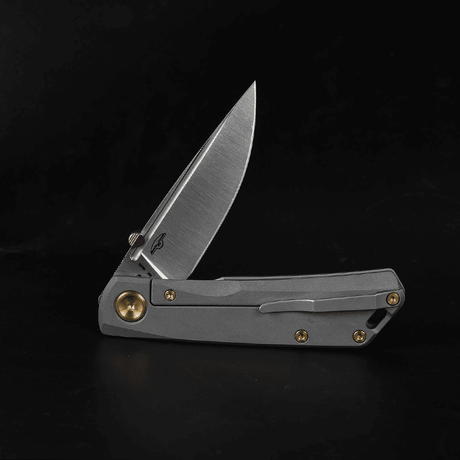 Real Steel Luna Boost Frame Lock Carbon Fiber EDC Frame Lock Folding Pocket Knife-2.76" Böhler N690 Blade and TC4/Carbon Fiber Handle 7076 115.00 Real Steel Knives www.realsteelknives.com