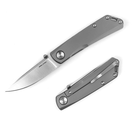 Real Steel Luna Boost Frame Lock Titan 2022 EDC Urban Frame Lock Folding Pocket Knife-2.76" Böhler N690 Blade and Titanium Handle 7071 109.00 Real Steel Knives www.realsteelknives.com