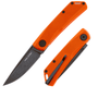 Real Steel Luna Lite EDC Urban Silp Joint Folding Knife-2.76" D2 Blade and Orange G10 Handle 7038 34.00 Real Steel Knives www.realsteelknives.com