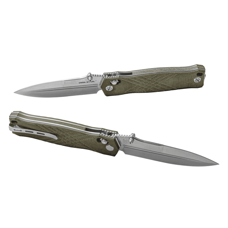Real Steel Muninn EDC Wild and Tactical Slide Lock Folding Knife-3.62" VG-10 Blade, Micarta Handle 7751GM 89.00 Real Steel Knives www.realsteelknives.com