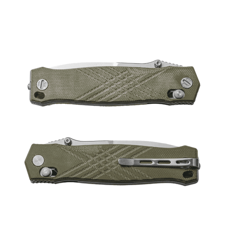 Real Steel Muninn EDC Wild and Tactical Slide Lock Folding Knife-3.62" VG-10 Blade, Micarta Handle 7751GM 89.00 Real Steel Knives www.realsteelknives.com