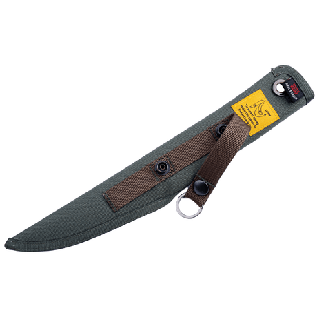 Real Steel Pathfinder Bushcraft Fixed Knife,Alleima 14C28N Blade, Green Micarta Handle 3851G 79.00 Real Steel Knives www.realsteelknives.com