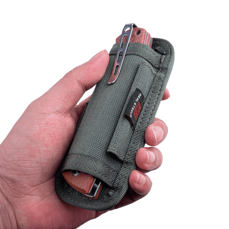 Real Steel Pathfinder Bushcraft Folder -Nylon Pouch RS7851 7.50 Real Steel Knives www.realsteelknives.com