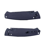 Real Steel Pathfinder Full Flat Grind (FFG) Folder EDC Crossbar Lock Folding Pocket Knife -(3.74" Alleima 14C28N Black Stonewashed Blade) G10 Handle 7851BB 71.00 Real Steel Knives www.realsteelknives.com