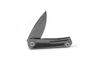 Real Steel Phasma BALBACHDAMAST Carbon Fiber Inlay EDC Urban Frame Lock Folding Knife 9223DC 249.00 Real Steel Knives www.realsteelknives.com