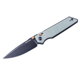 Real Steel Sacra Crossbar Lock Folding Knife -3.31" Bohler K110 PVD Black Blade and G10 Handle 7711BB 62.00 Real Steel Knives www.realsteelknives.com