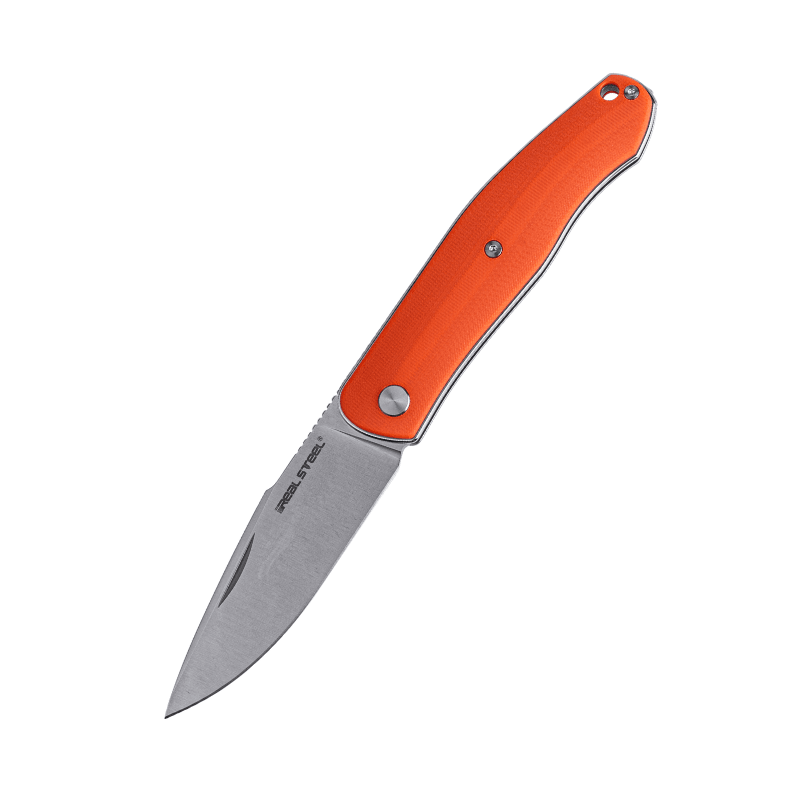 Real Steel Serenity Slipjoint Folding Knife (3.43" N690 Drop Point Blade) - Test Samples 72.00 Real Steel Knives www.realsteelknives.com