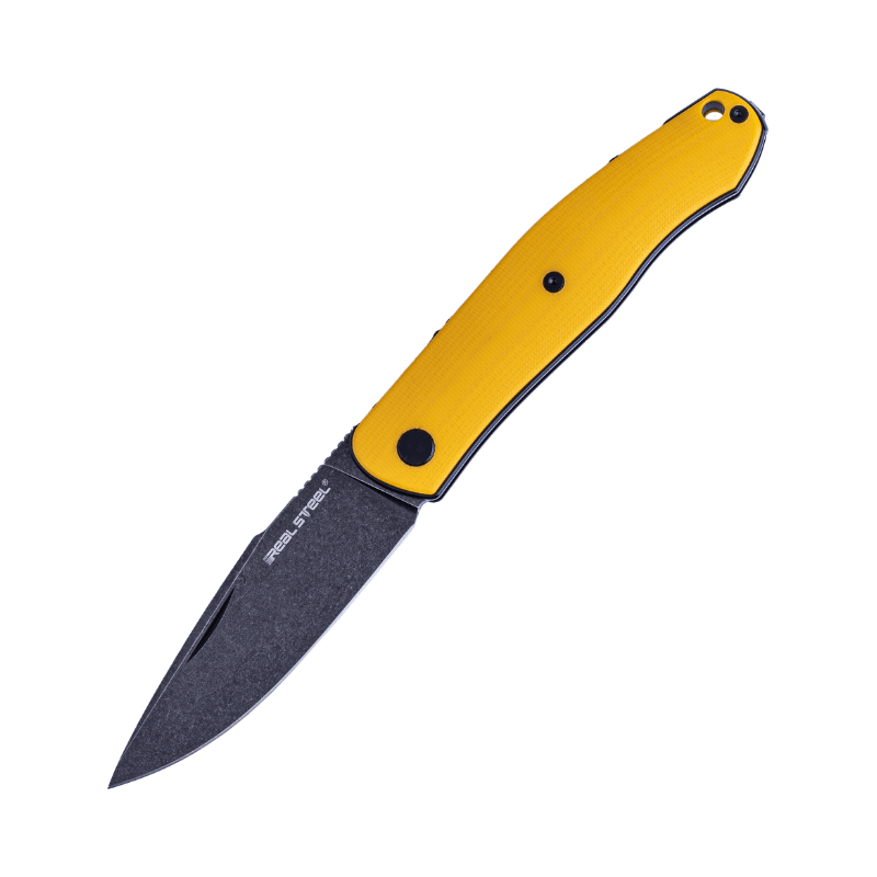 Real Steel Serenity Slipjoint Folding Knife (3.43" N690 Drop Point Blade) - Test Samples 72.00 Real Steel Knives www.realsteelknives.com