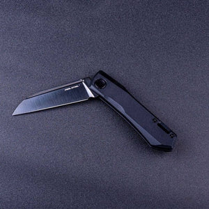 Real Steel Solis Lux Slip Joint G10 Back Spring knives (2.91" Black DLC Coating K110 Blade) G10 Handle 7061Z1 46.00 Real Steel Knives www.realsteelknives.com