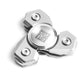 Real Steel Spinner Triple Fidget Spinner- Titanium with Carbon Fiber S1420 59.50 Real Steel Knives www.realsteelknives.com