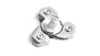 Real Steel Spinner Triple Fidget Spinner- Titanium with Carbon Fiber S1420 59.50 Real Steel Knives www.realsteelknives.com