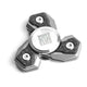 Real Steel Spinner Triple Fidget Spinner- Titanium with Carbon Fiber S1410 39.50 Real Steel Knives www.realsteelknives.com