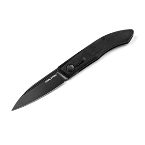 Real Steel Stella EDC Urban Slip Joint Folding Pocket Knife -2.95" Black VG-10 Blade, Black G10 Handle 7051B 69.00 Real Steel Knives www.realsteelknives.com