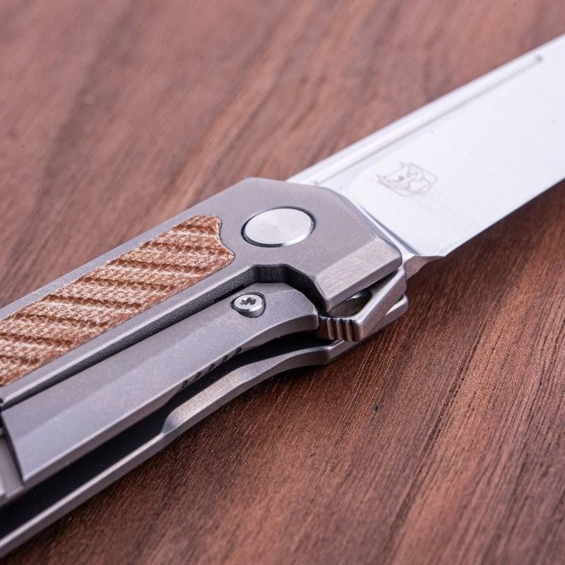 Rokot Premium | S35VN | Titanium & Inlay