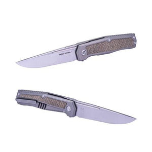 Rokot Premium | S35VN | Titanium & Inlay